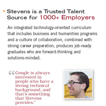 Stevens is a trusted talent source for 1000+ employers.